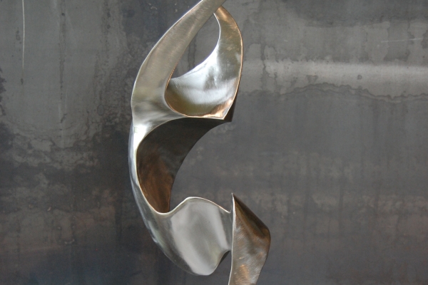 skulptur, Edelstahl, sculpture stainless steel 