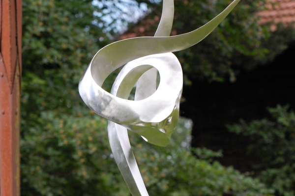 Skulptur Edelstahl sculpture stainless steel