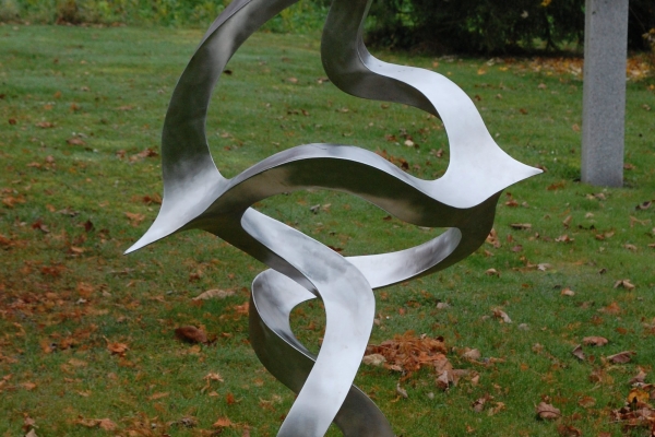 Skulptur Edelstahl sculpture stainless steel
