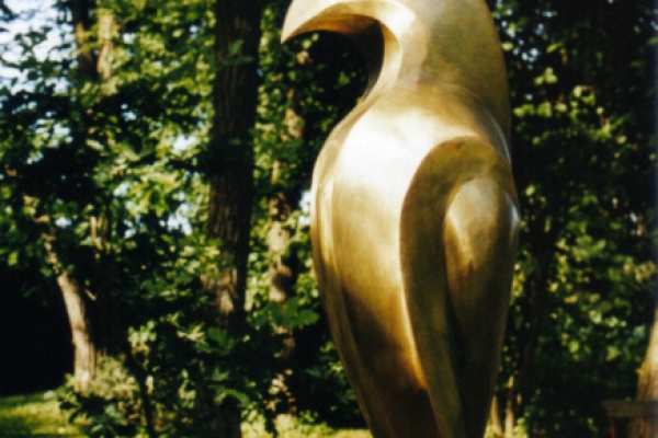 Remo Leghissa, Skulpturen aus Edelstahl und Messing
